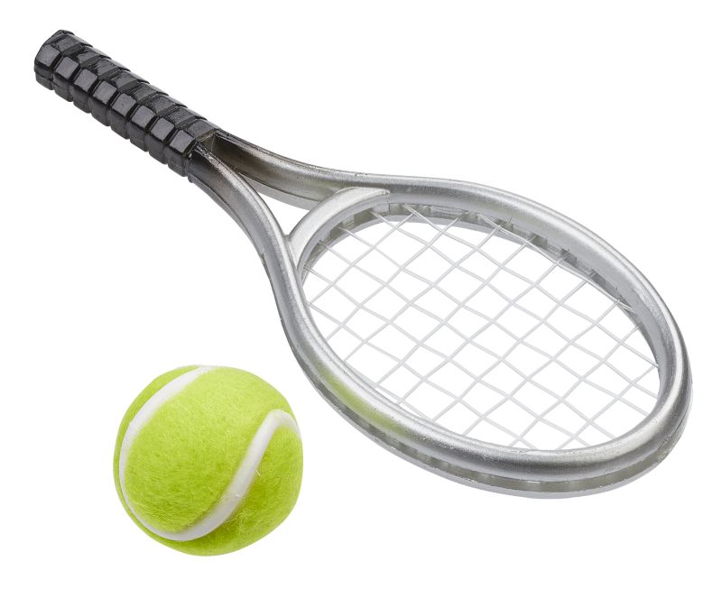 Stytta - Tennisspaði / silfur