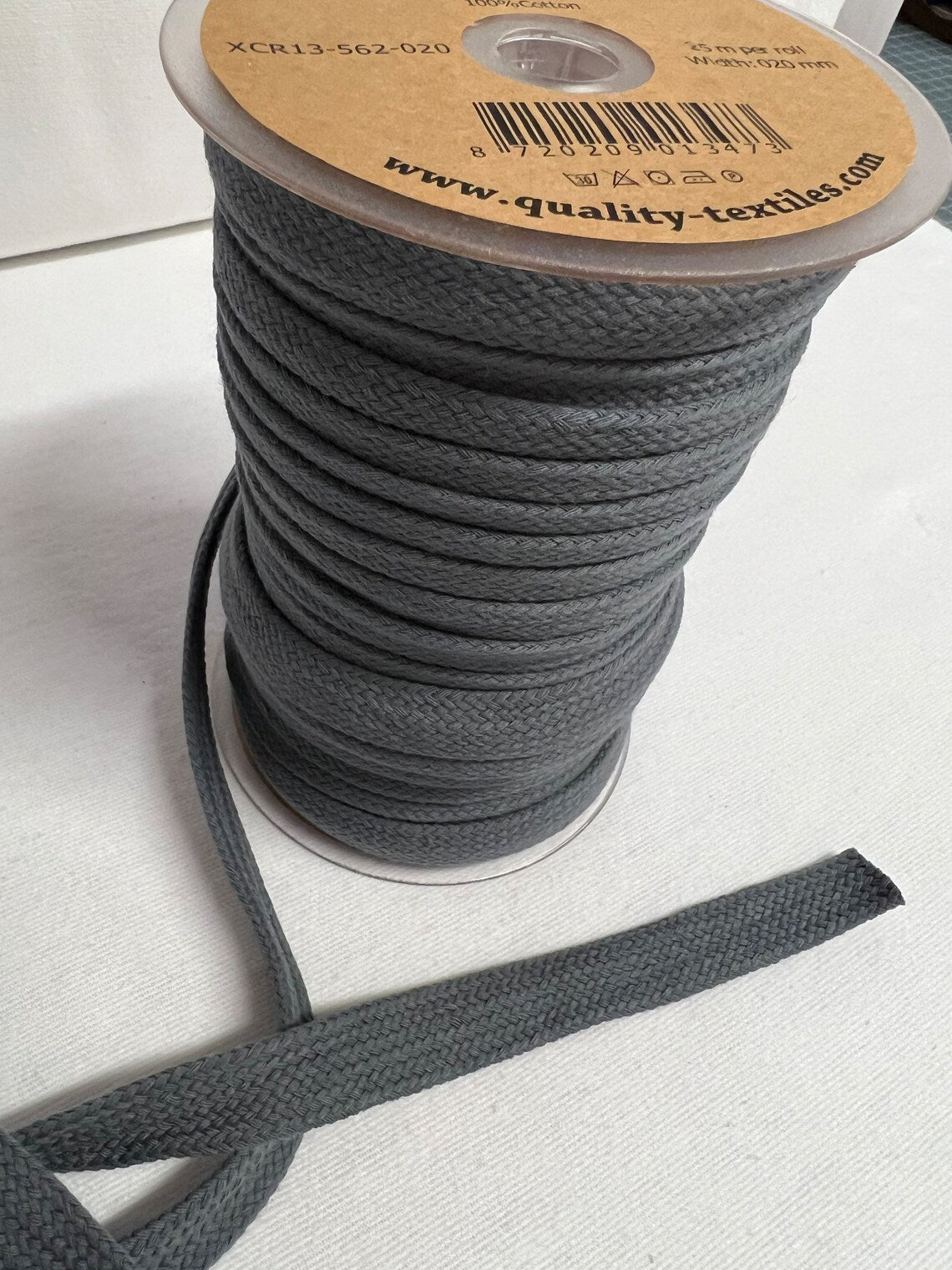 Cord flat 20mm / 100co