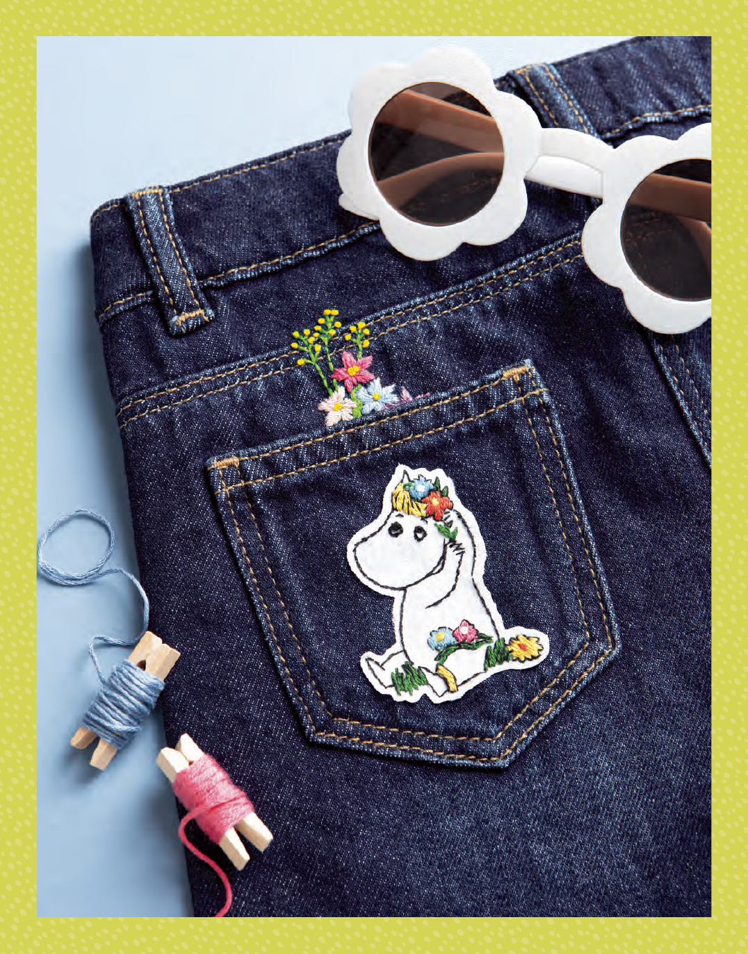 Bók - Moomin Embroidery