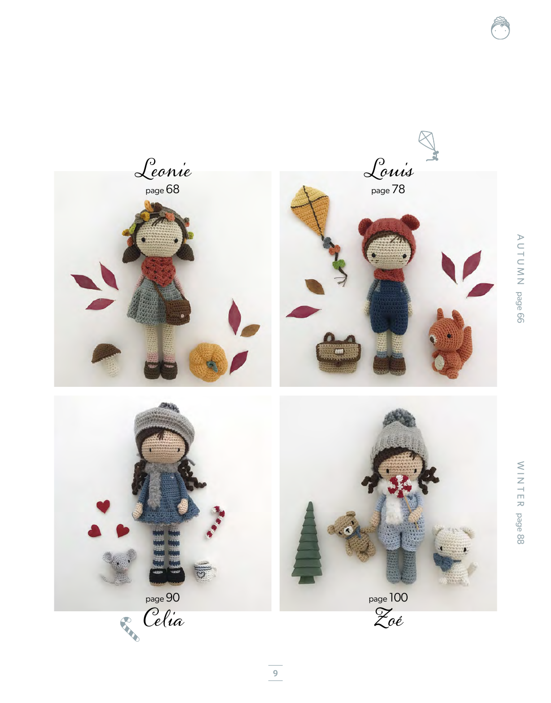 Bók - Lulus Crochet Dolls