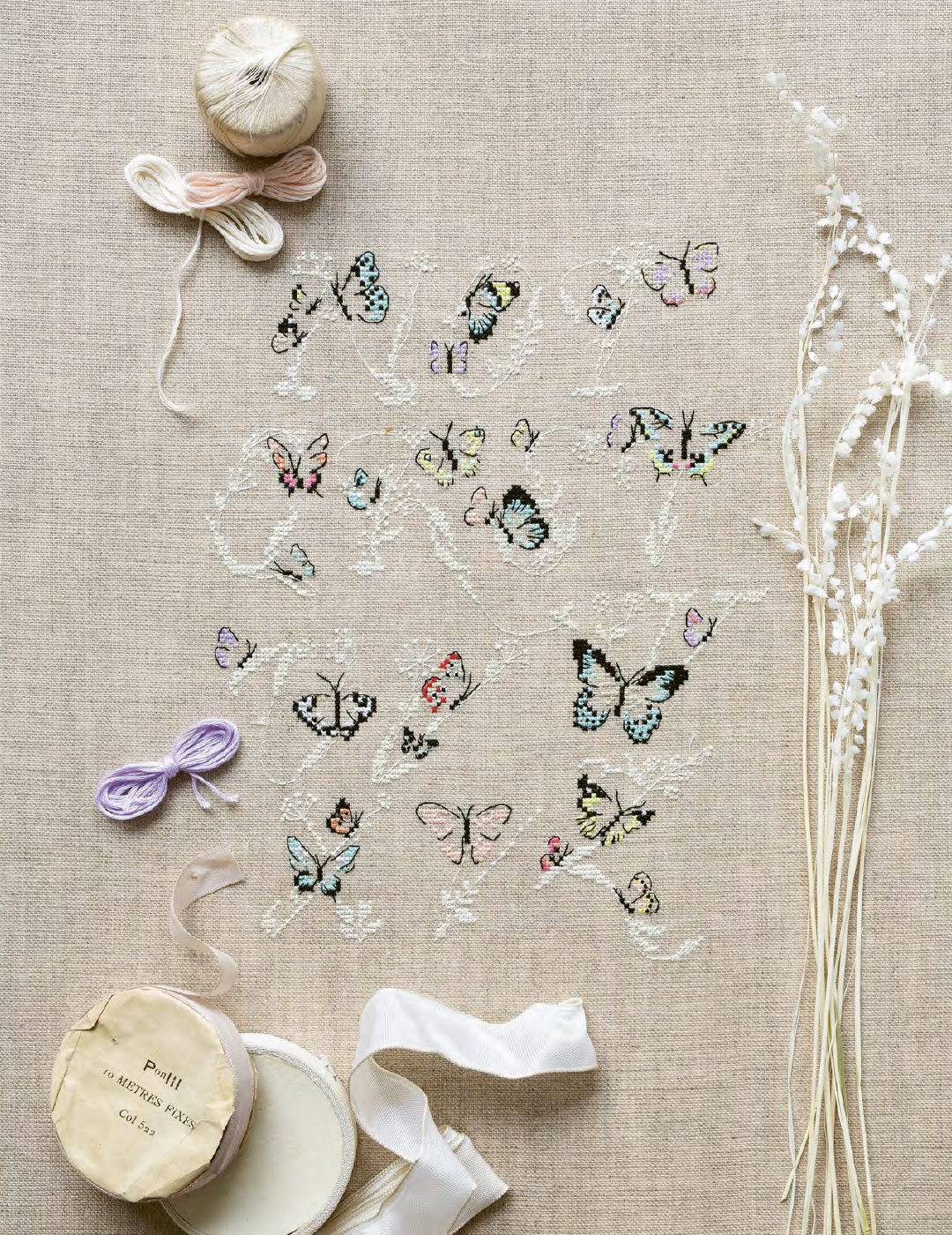 Cross stitch alphabet
