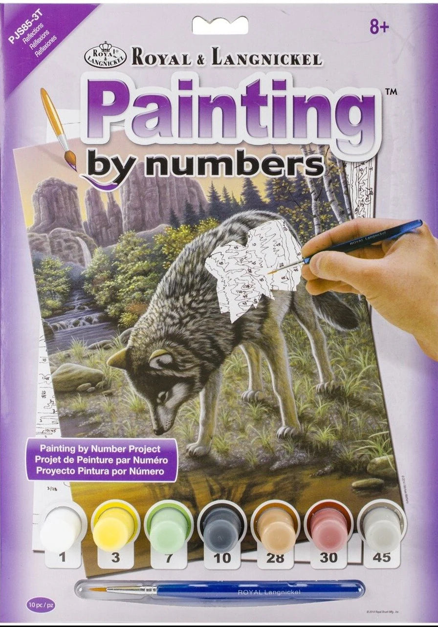 Painting by numbers / Reflections