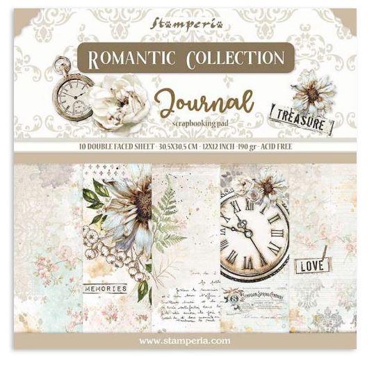 Pappír 12x12 - Romantic Journal