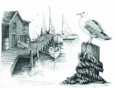 Sketching / Fishing Pier
