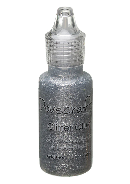 Dovercr.Glitter Glue/ Silver