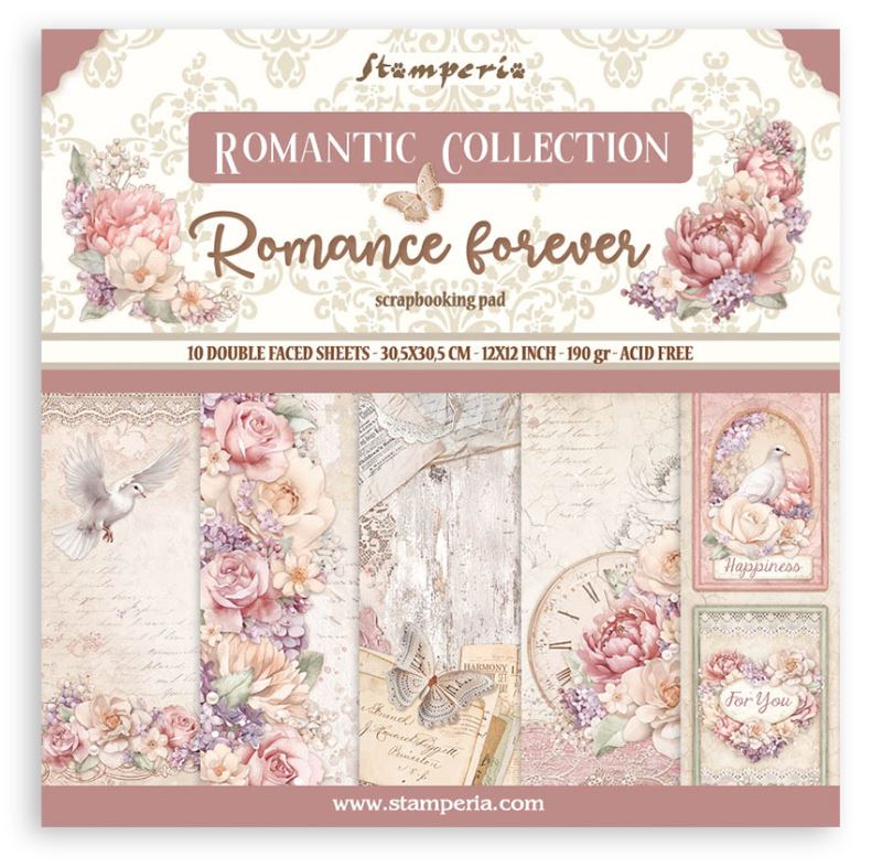 Pappír 12x12 - Romance Forever
