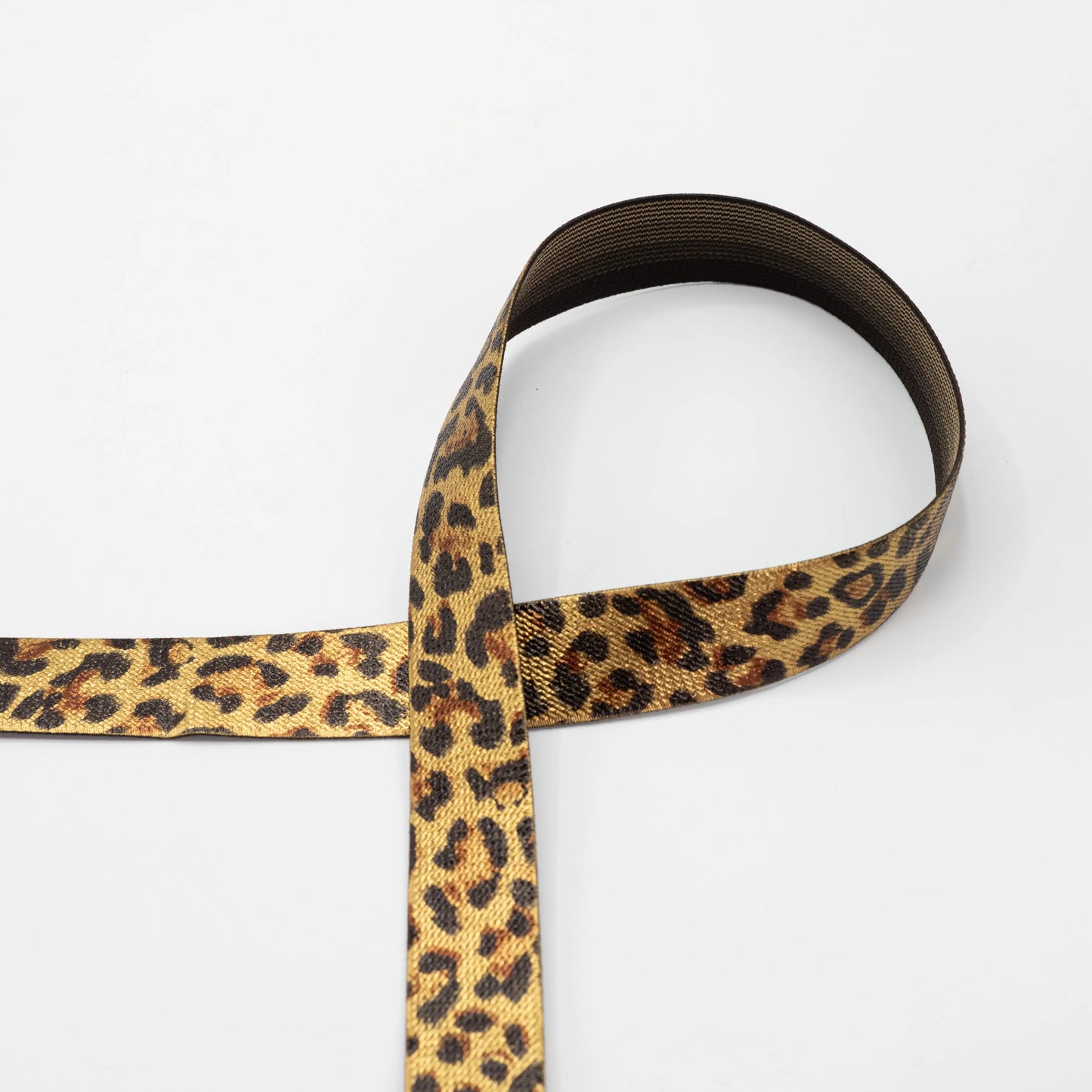 Teygja metallic Leopard 40mm