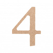 Stafir MDF 2,8 - 4,1cm