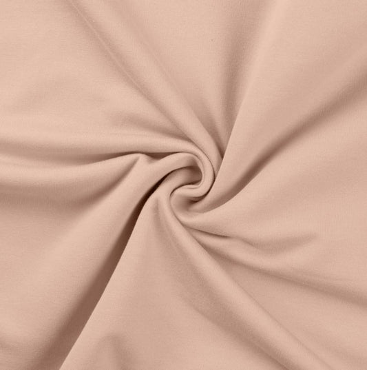 French Terry óburstað - Margir litir