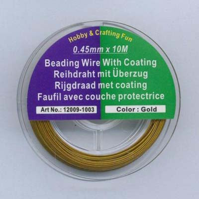 Beading wire with coating 0,45mmx10m