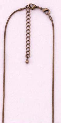 Bead 2 Bead Jewelry: Necklace Fine (1,2mm)