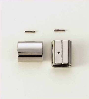 Cord Clasp w/ pin 13 x 11 x 6mm