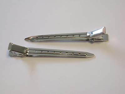 Metal hair clip 9 cm