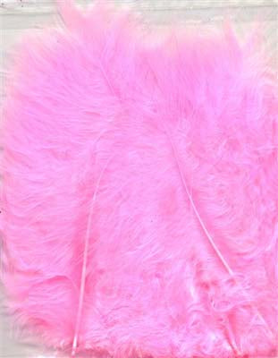 Marabou fjaðrir 15stk