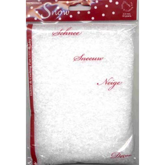 Snjór  3-5mm/ 30gr.