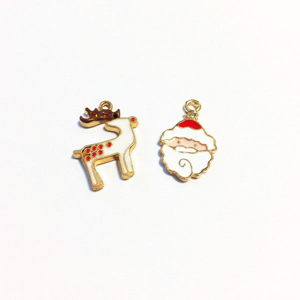 Metal Charms Christmas