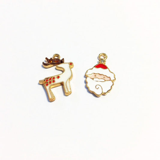 Metal Charms Christmas