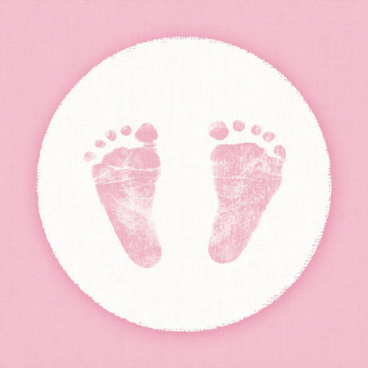 Servíettur Baby steps 33x33cm