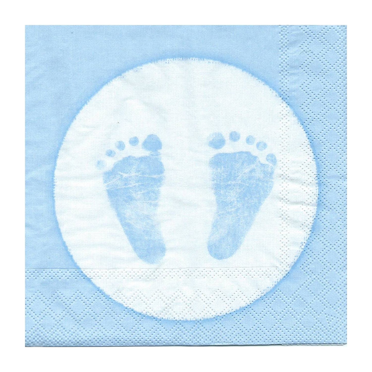 Servíettur Baby steps 33x33