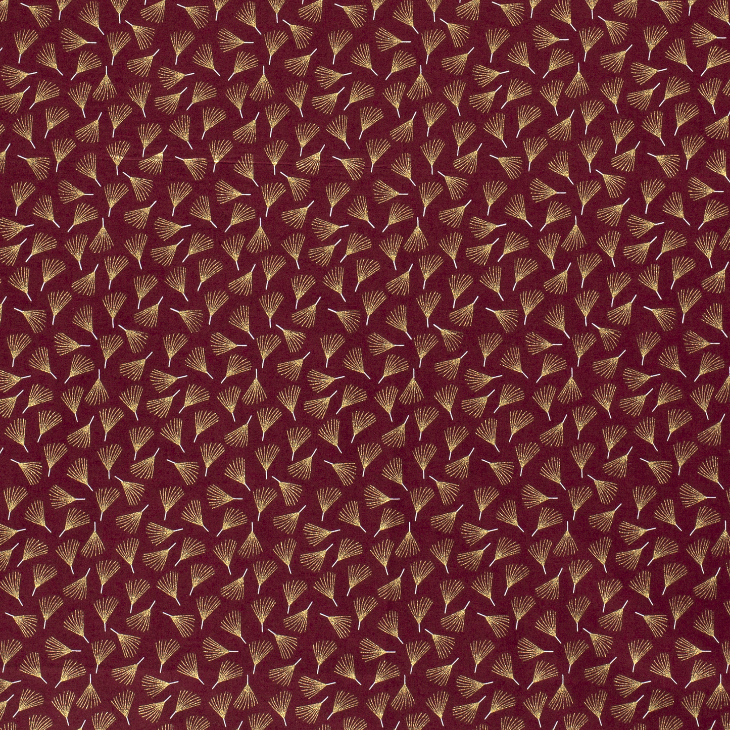 Poplin Gold Print 100co