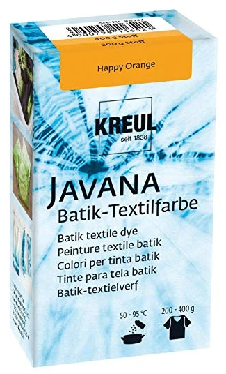 Javana Batik Fatalitur - Happy Orange