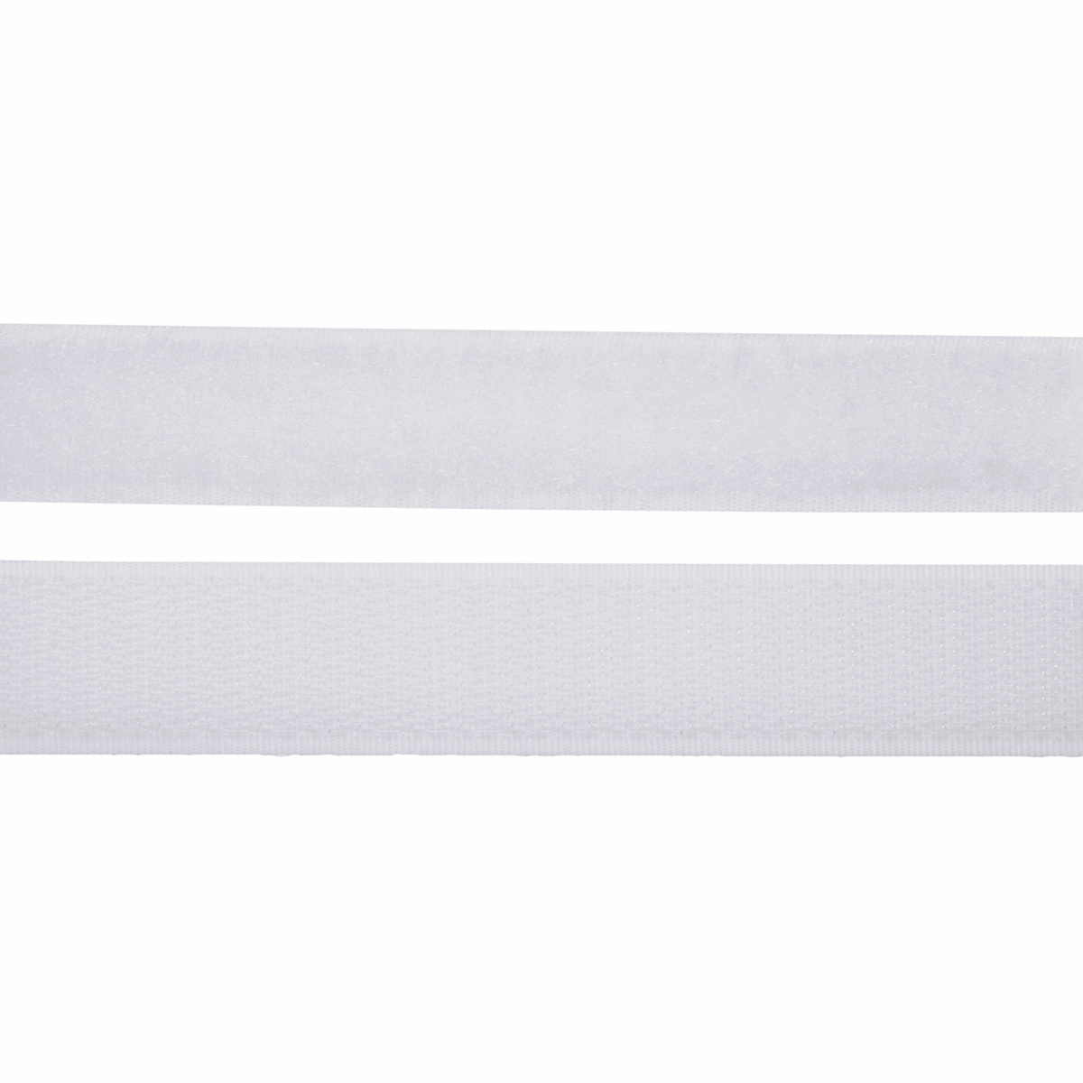 Franskur rennilás hvítur 20mm/1mtr.án líms