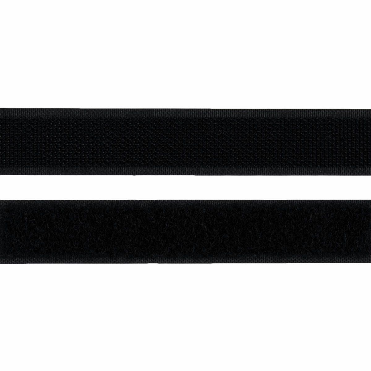 Franskur rennilás svartur 20mm/1mtr.án líms