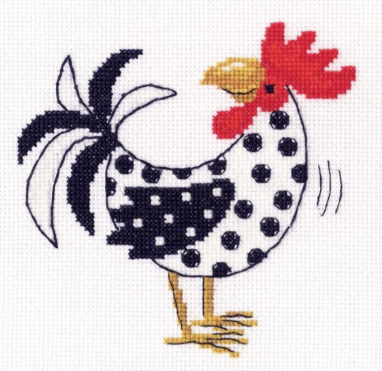 Útsaumur - Cross-stitch kit "Cheerful mood"