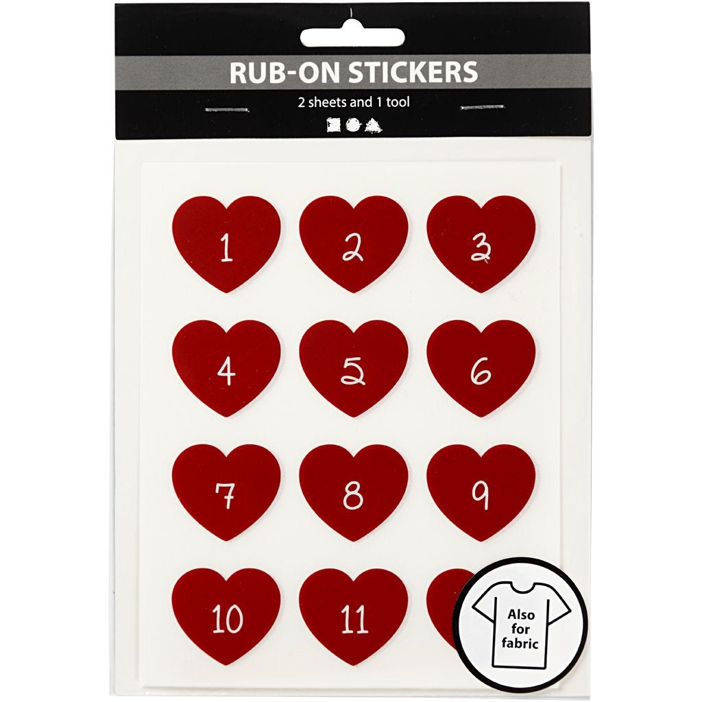 Rub-on Sticker 12,2x15,3sm