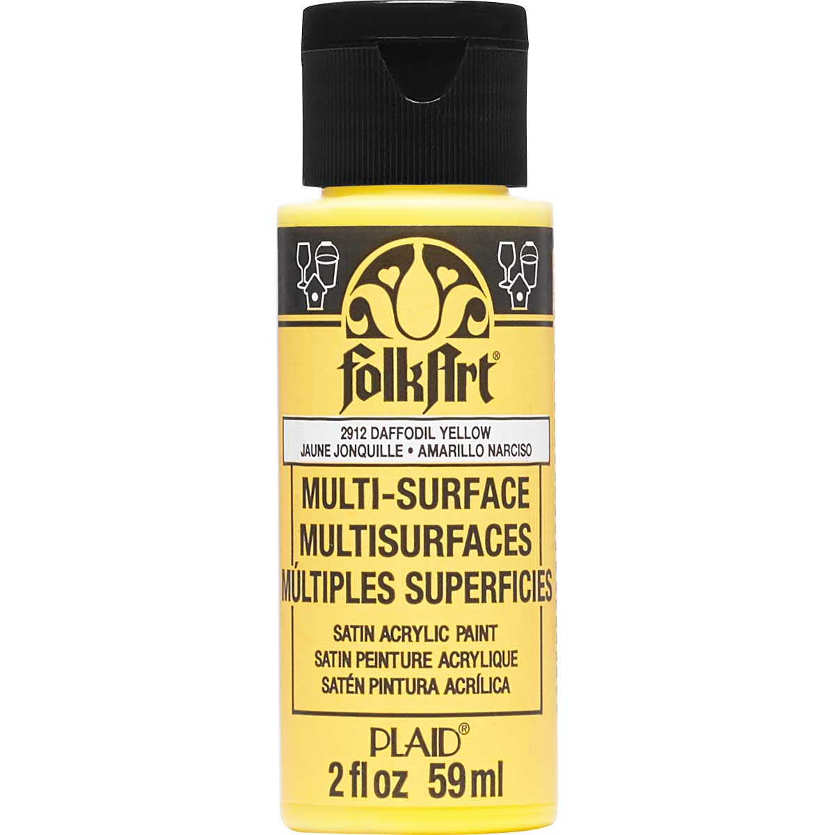 FolkArt Multi-Surface Akrílmálning 2oz - Margir litir