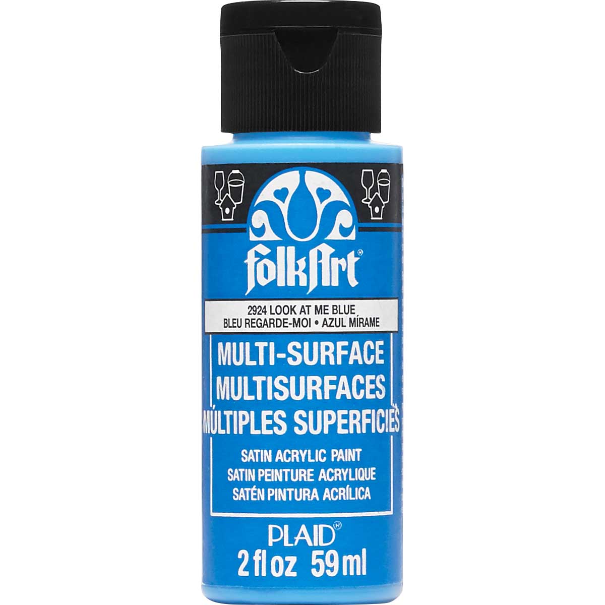 FolkArt Multi-Surface Akrílmálning 2oz - Margir litir