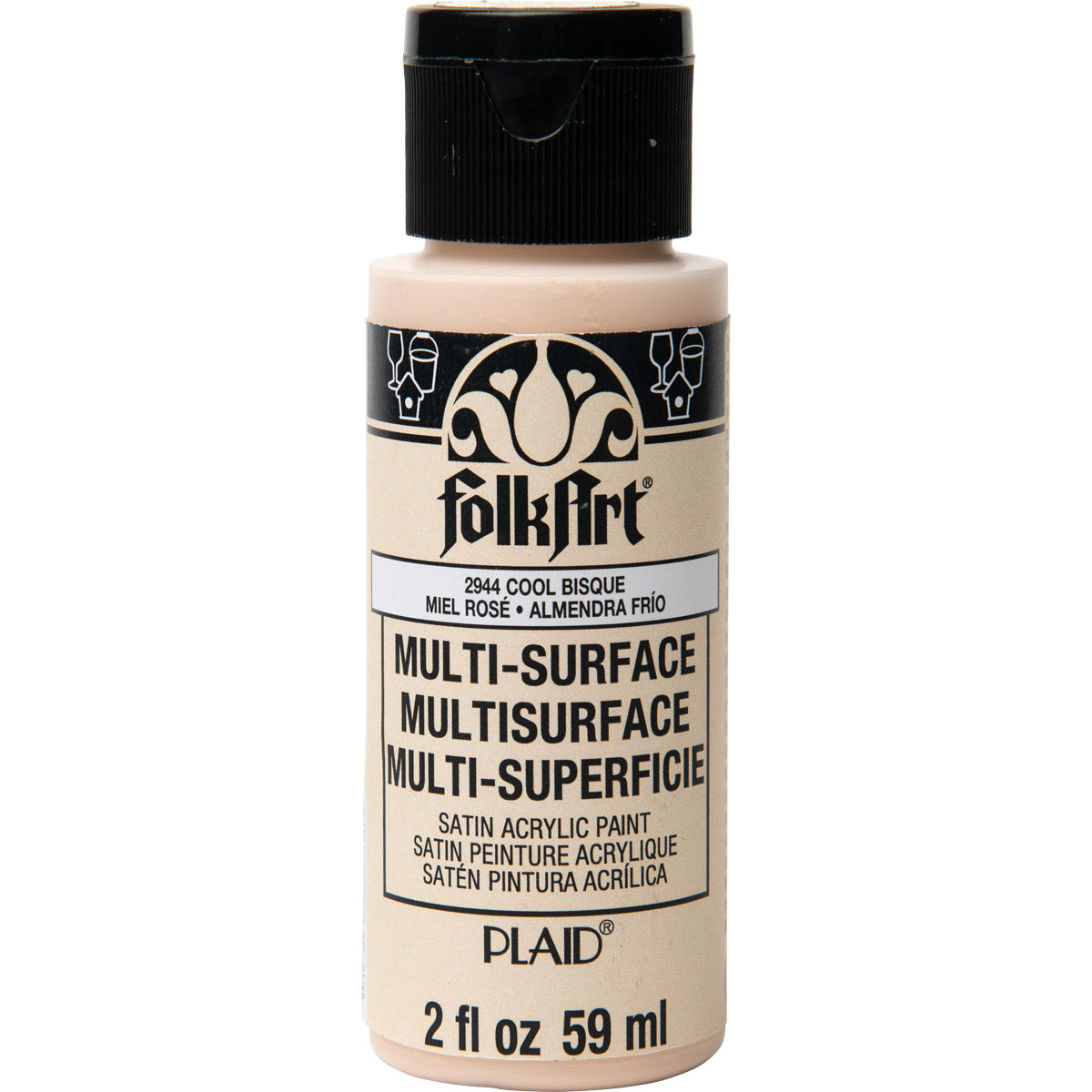 FolkArt Multi-Surface Akrílmálning 2oz - Margir litir