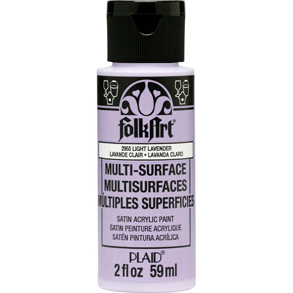 FolkArt Multi-Surface Akrílmálning 2oz - Margir litir