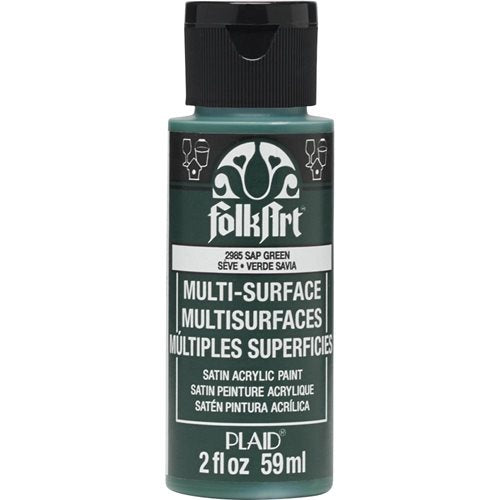 FolkArt Multi-Surface Akrílmálning 2oz - Margir litir