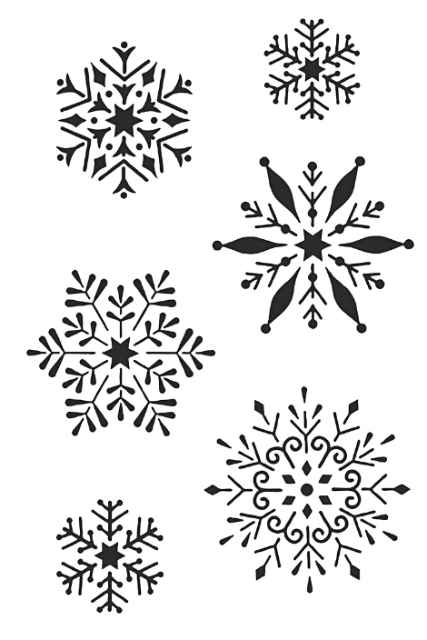 Stensill - Snowflakes