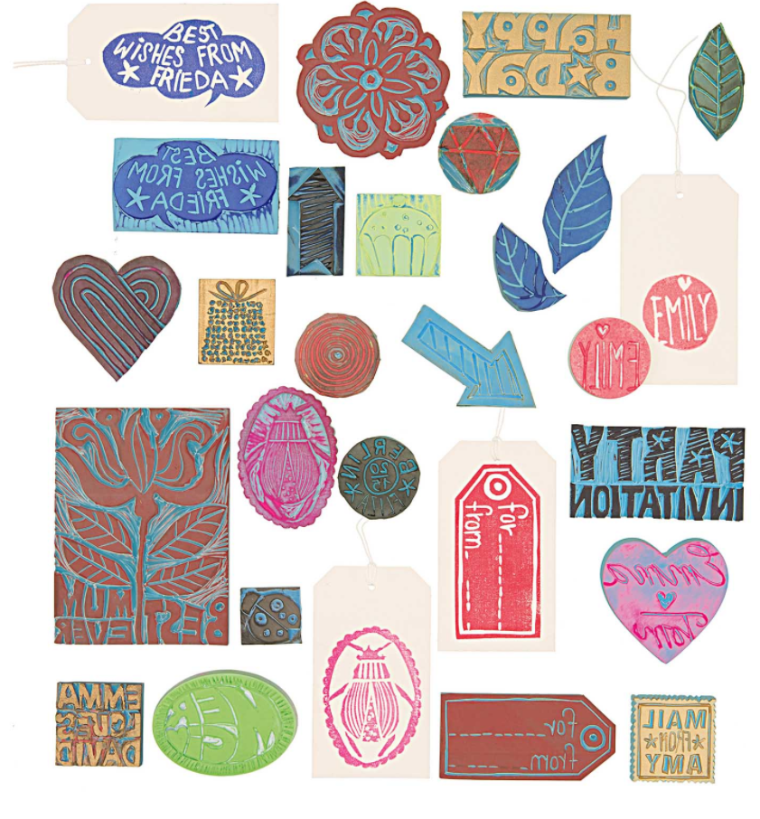 Paper Poetry Carving Tool For Rubber Stamps 6 Parts