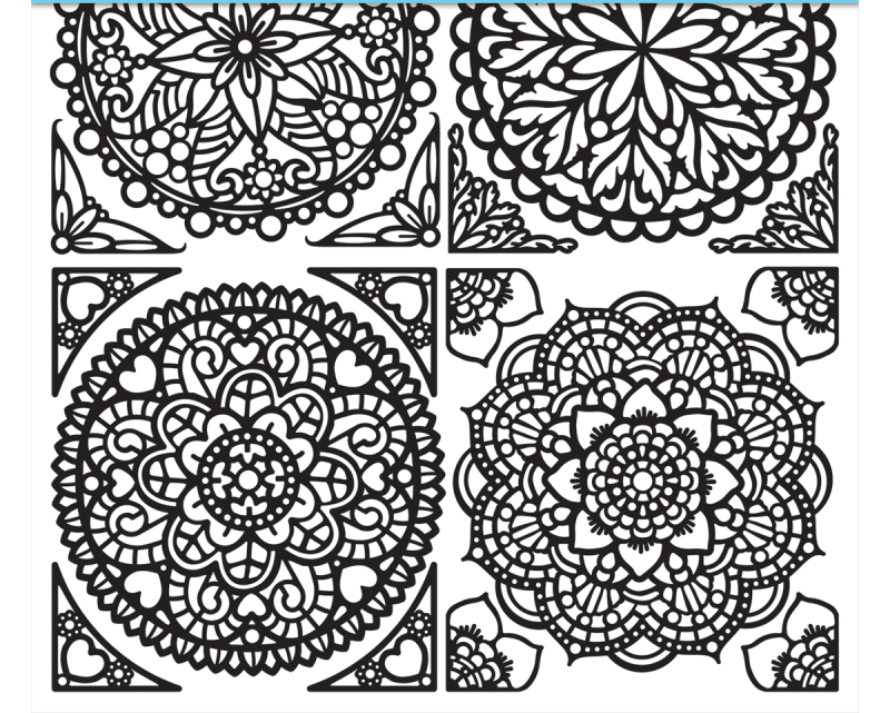 Límmiði Mandala