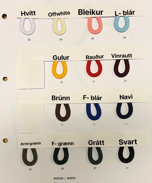 Snúra 25mtr. á rúllu / 4mm