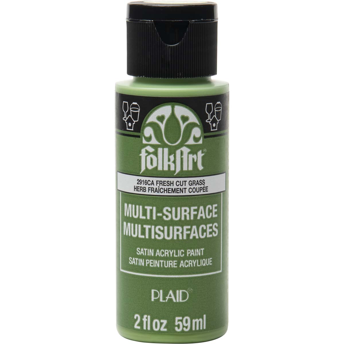 FolkArt Multi-Surface Akrílmálning 2oz - Margir litir