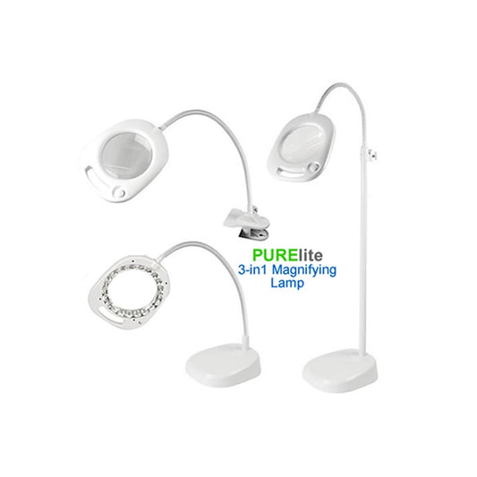 Magnifying Lamp: Three-in-One