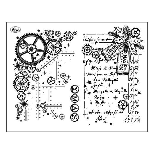 Jóla stimpill 14x18sm