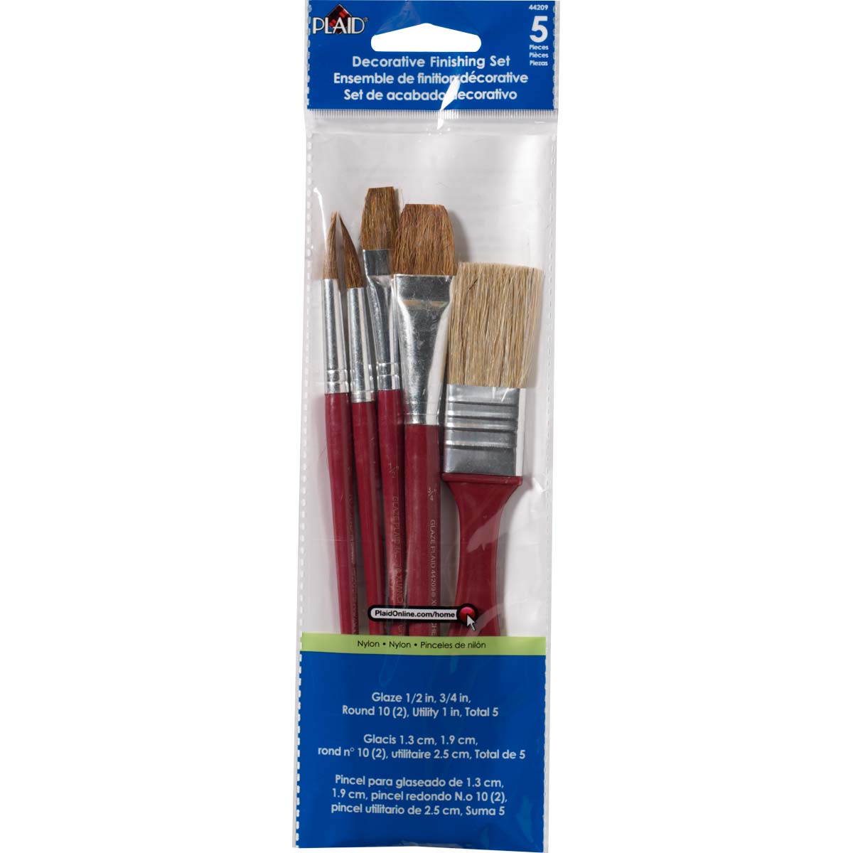 Penslasett Decorative Finishing - 5stk