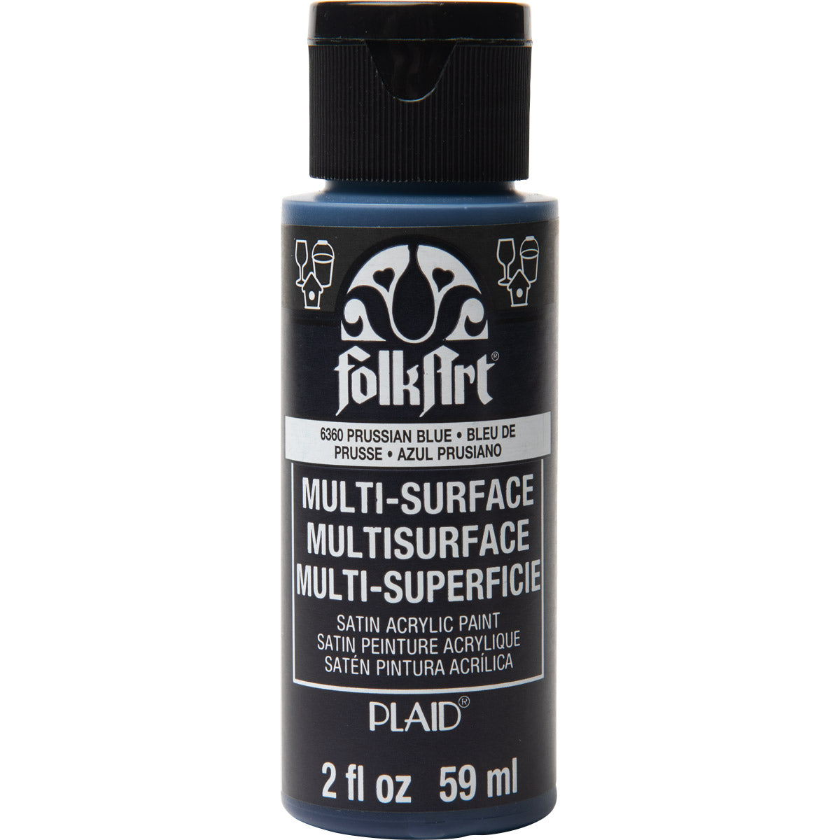 FolkArt Multi-Surface Akrílmálning 2oz - Margir litir
