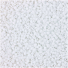 Perlur Rocaille 2mm - White Opaque
