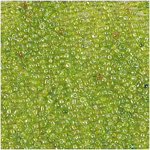 Perlur Rocaille 2mm - Pistachio Glossy
