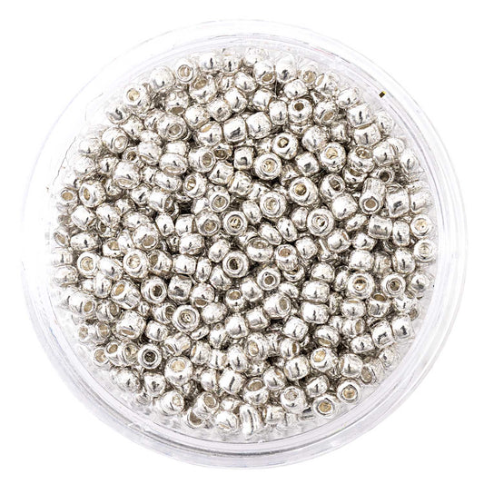 Perlur Rocaille 2mm - Silver