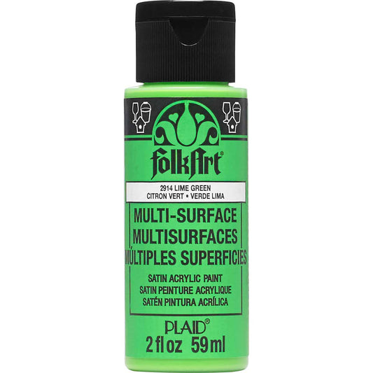 FolkArt Multi-Surface Akrílmálning 2oz - Margir litir