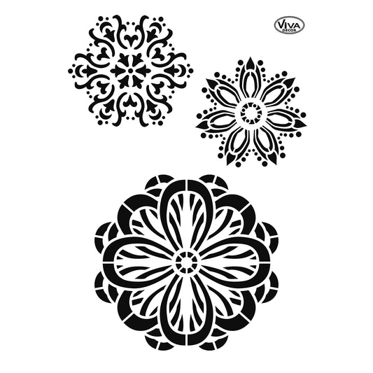 Stensill - Flower Mandala
