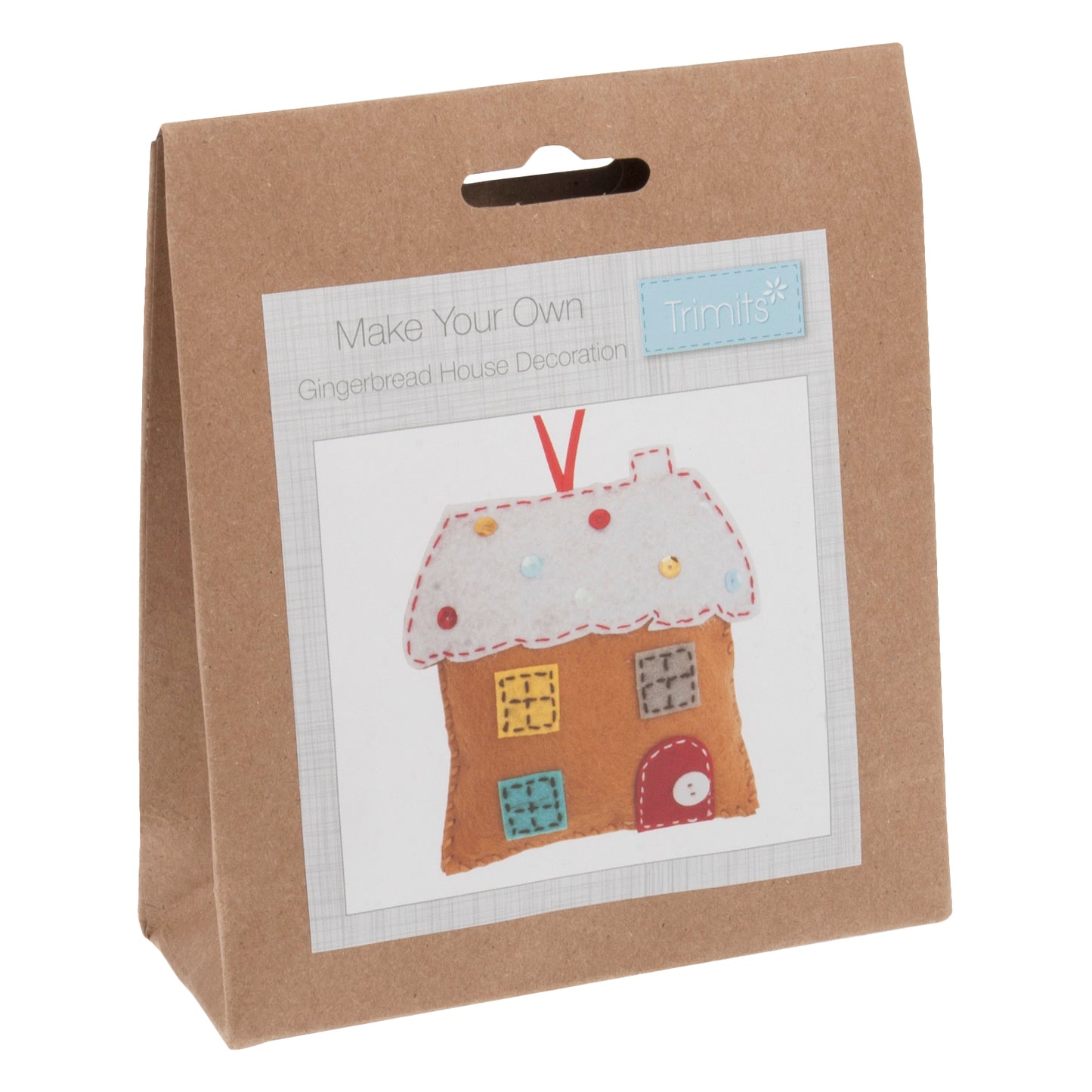 Filt kit - Gingerbread house