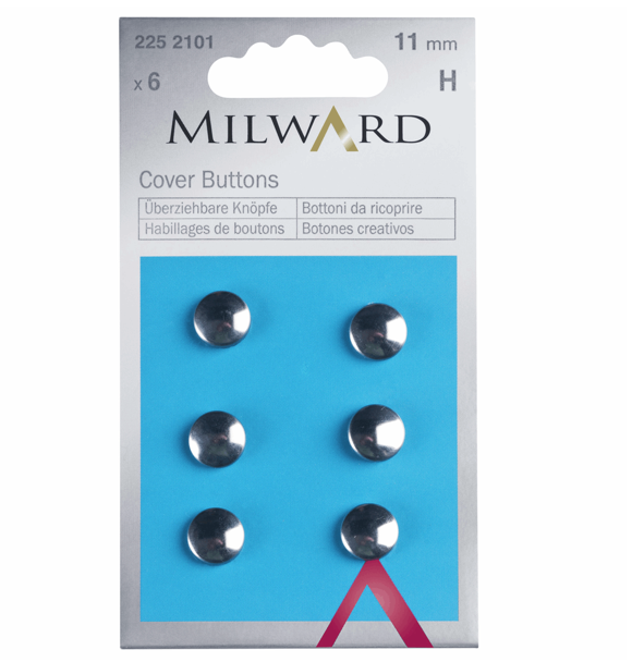 Yfirdekkingartölur - 11mm 6stk